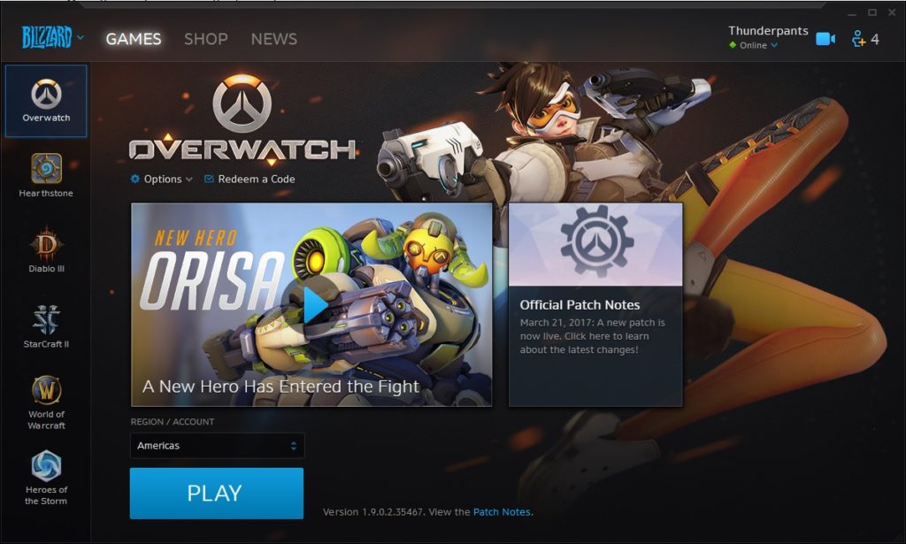 Blizzard App