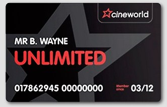 Cineworld Unlimited Card